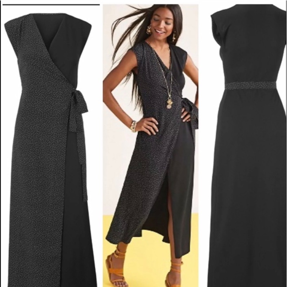 Cabi Wrap Maxi Women's Dress Sz. S